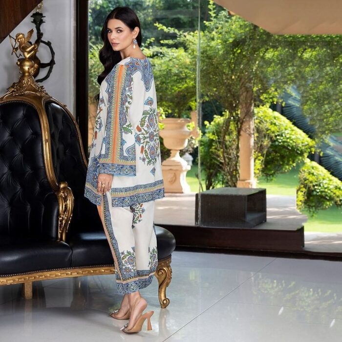 Imported Dubai Silk Co-Ord Set for Women, available in multiple sizes (34-50), featuring stylish top and pants, perfect for a chic look.
