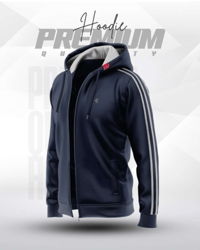 Mens Premium Hoodie Urban - Navy
